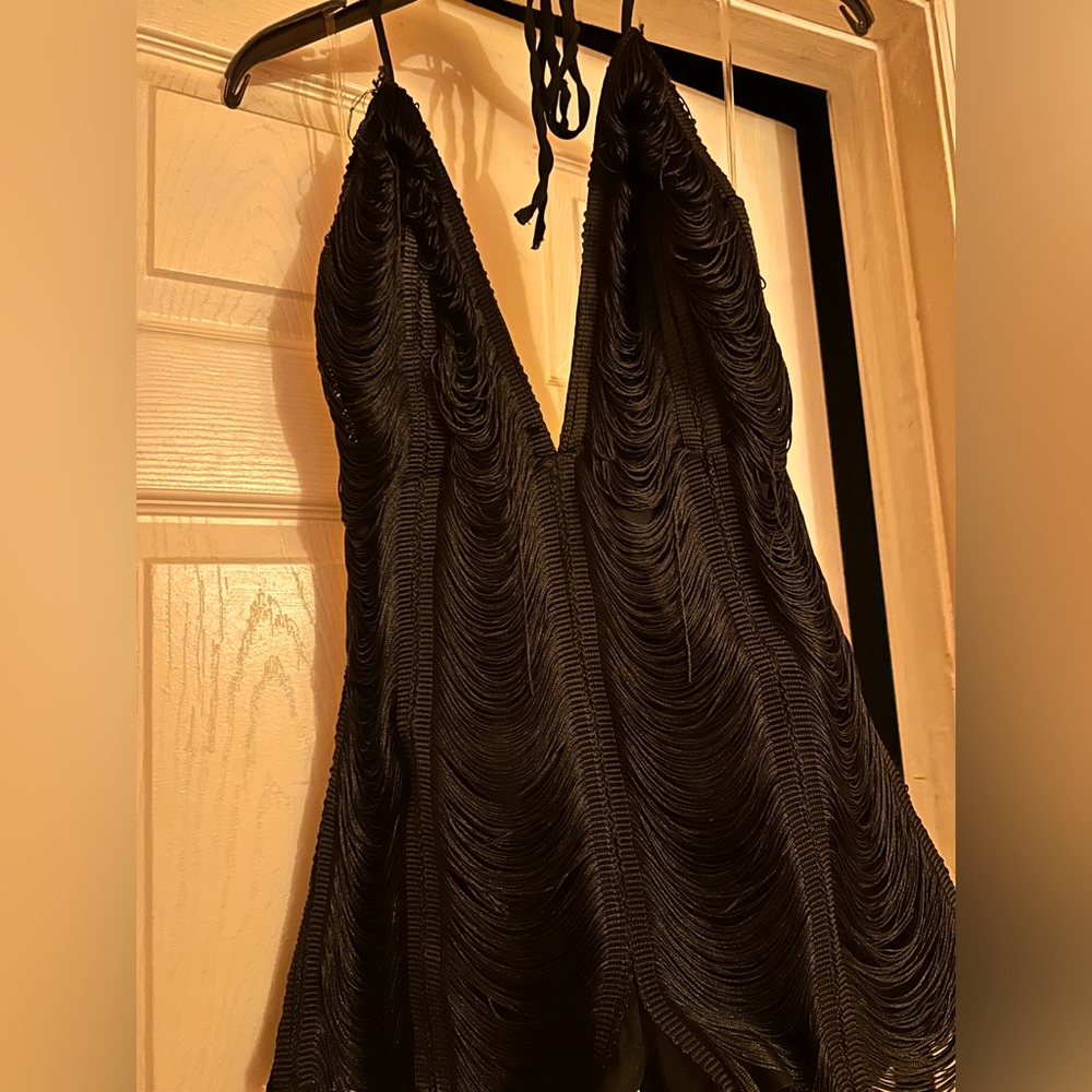 REHAB LAB FRINGED ROMPER. NWT